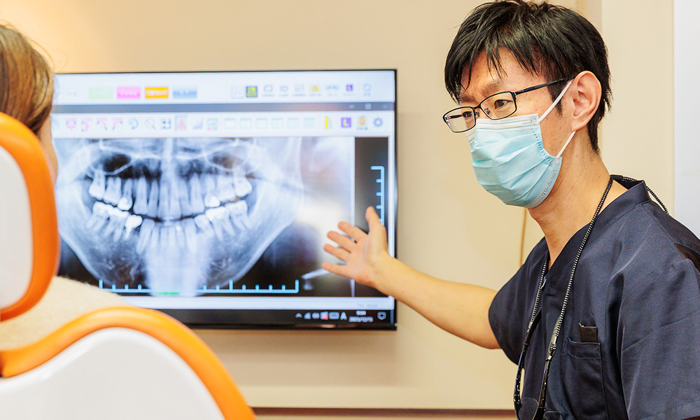 お口全体のチェック