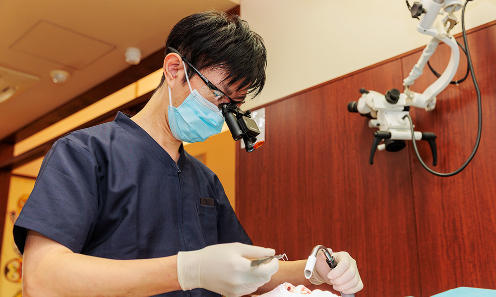 お口全体のチェック